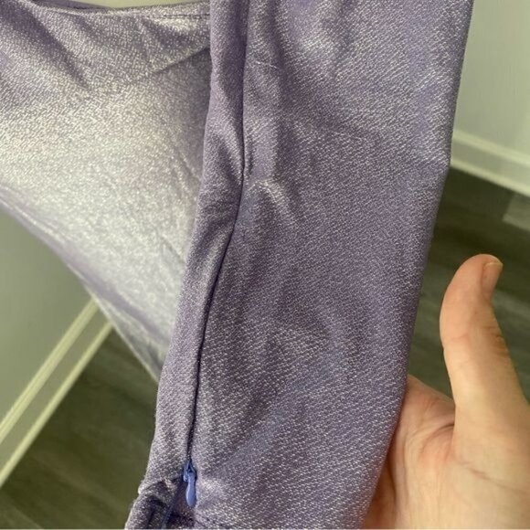 Bronx and Banco Amara Lilac Cut Out Gown L - Picture 9 of 15